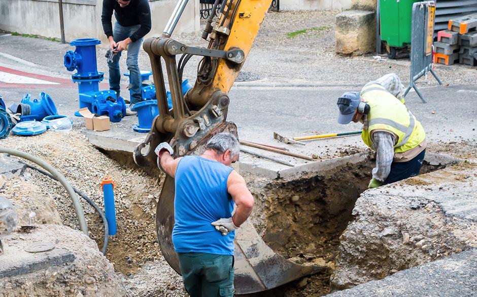 travaux assainissement Dugny
